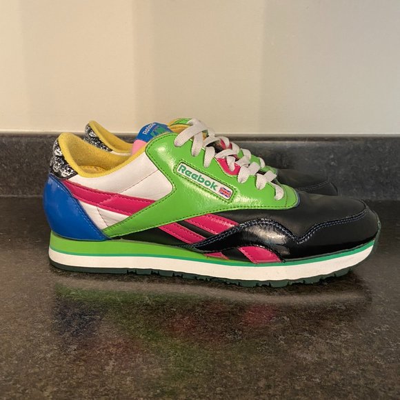 Reebok x Rolland Berry Classic Sneakers - Size 8.5 - Picture 2 of 8